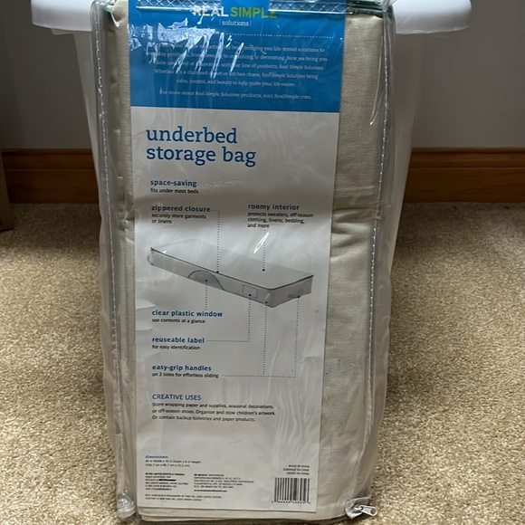 NWT Underbed storage bag - Picture 3 of 3